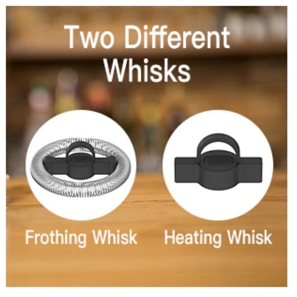 NEW BlackโChinya Milk Frother Automatic Frothe Hot & Cold Functions IcedโCoffee - Picture 13 of 16